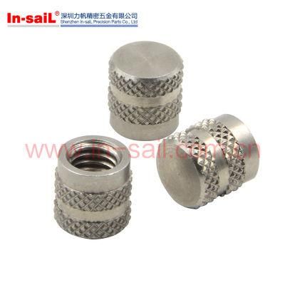 Stainless Steel Zinc Plating Knurled Insert Nut