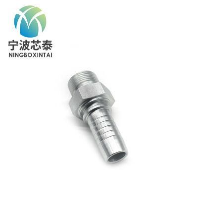 High Quality NPT Threaded Hydraulic Male One Piece Fitting Price OEM