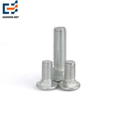 Carriage Bolt Galvanized Bolt and Nut M4 M5 M6 M8 M10