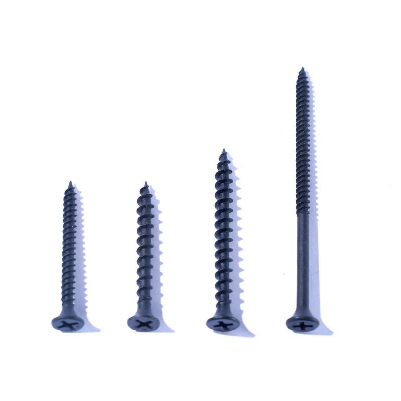 Congo Angola Zambia Market/Made in China Drywall Screw Black Phosphated Drywall Screws Nickel Polish