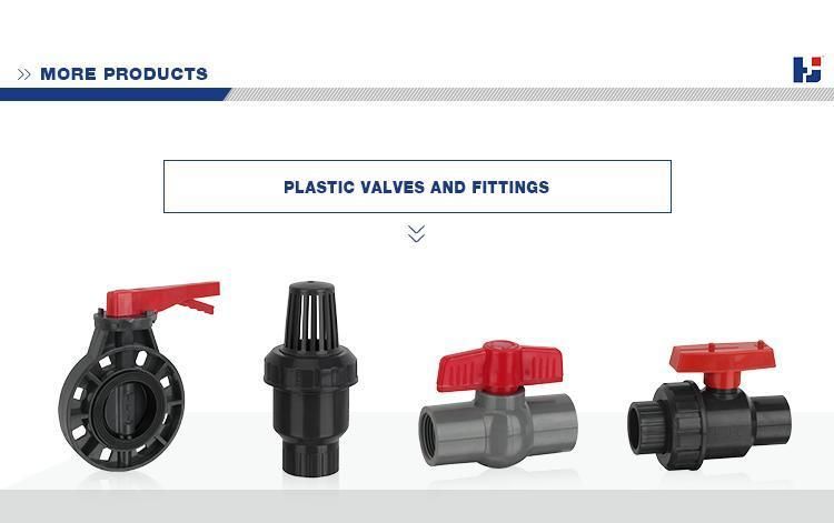 Best Price HJ DIN Standard Water Supply Ts Flange UPVC Material Pipe Fittings