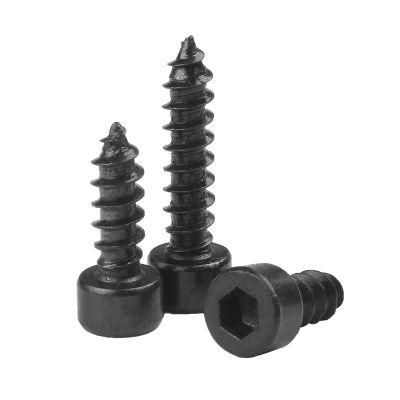 Steel Grade 8.8 Zinc Plated Black Allen Hex Socket Cap Head Self Tapping Screws