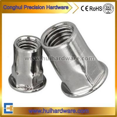 Stainless Steel 304 Flat Head Hexagon Riveted Nuts M3-M20