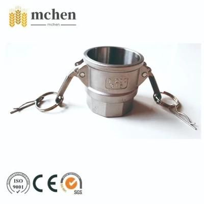 Type D Series, D050-D600, Aluminum Camlock Coupling with Female Coupler X Female Thread