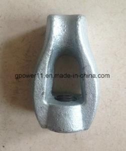 Hardware Forged or Casting Thimble Eye Anchor 5/8&quot; Threaded Nut