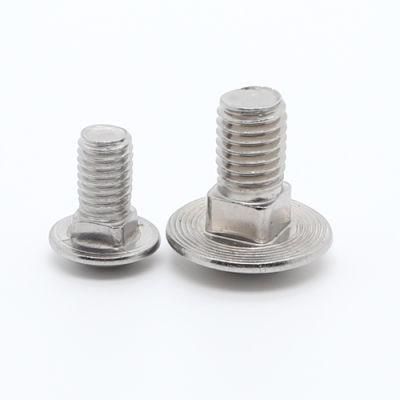 Stainless Steel SUS304/316 (A2/A4) Round Head Square Neck Mushroom Head Coach Carriage Bolts