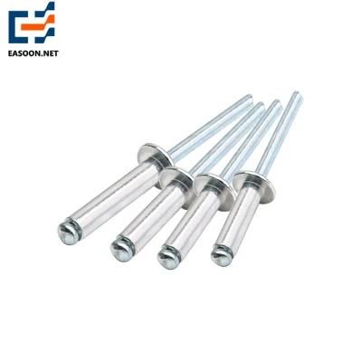 Aluminum Body Multi-Grip Rivets Pop Rivets Stainless Steel 304 Blind Rivet 3.2mm Rivets with Round Head Open End Rivet