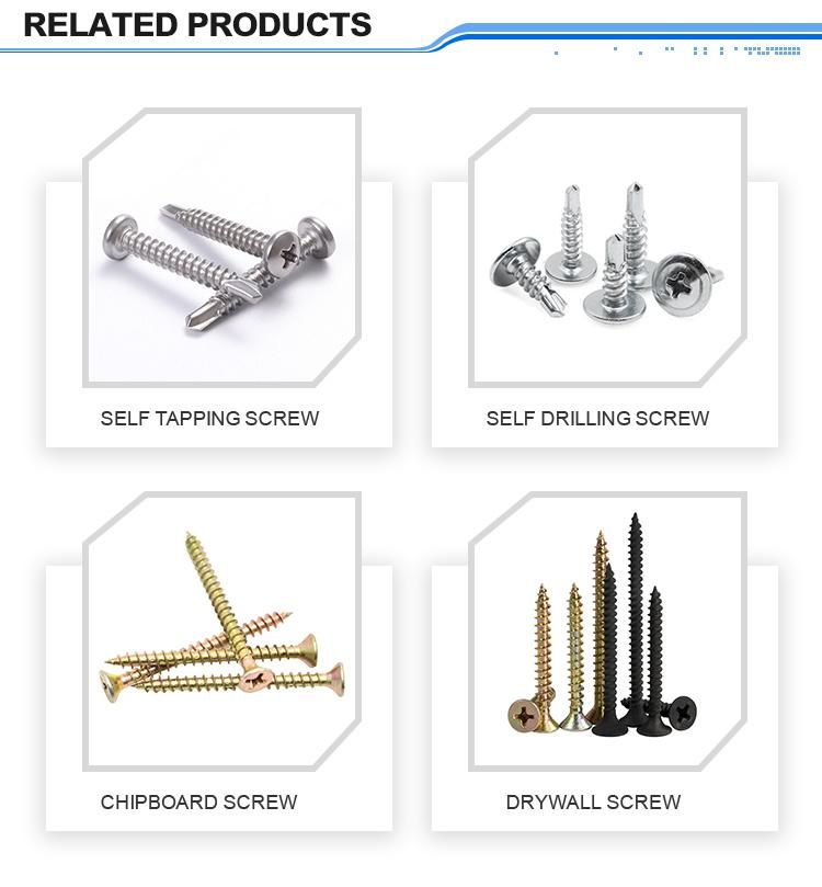 Phosphated and Galvanized Perfect Quality Black Drywall Screw Bottom Price