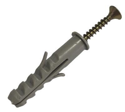 Nylon Wall Plug Anchor Sing Wing Anchor with Pozi Head Screw