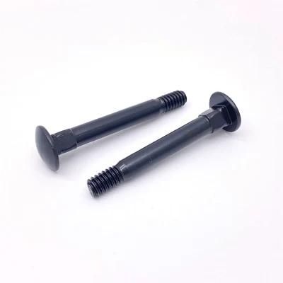 Screw Supplier Steel Black Zinc Plated Truss Head Square Neck Shoulder Bolt Carriage Screws