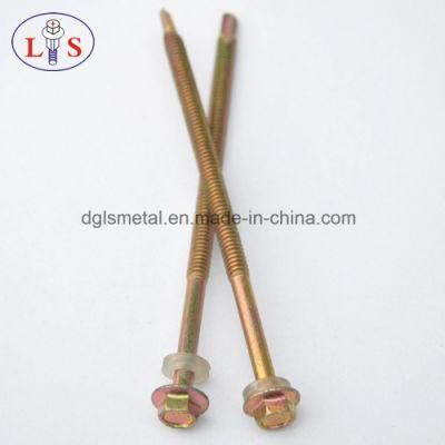 Hexagon Head Self Drilling Screw with Plastic Washer