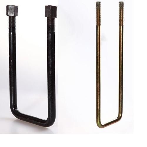 All Sizes SS304 316 M6 M8 M10 Pipe Clamp Square Bending Nut Washer Truck Boat U Bolts