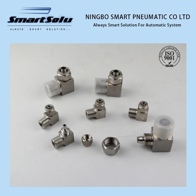 Swagelok PTFE PP PVDF Stainless Steel Brass Compression Fittings
