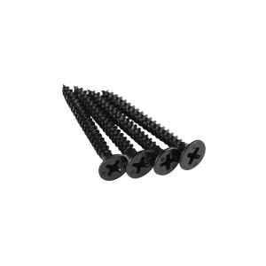 3.5X25mm Manufacturer Fastener Black Fine Thread Gypsum Drywall Screw