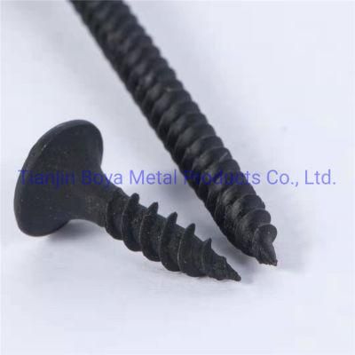 3.5*25mm/C1022A/Bugle Head Black Phosphate Anti Corrosion Drywall Sscrew