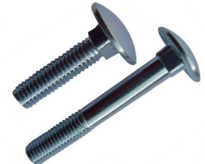 DIN603 Galvanized Half Thread Carriage Bolt China Fastener Nickel Plated Carriage Bolt