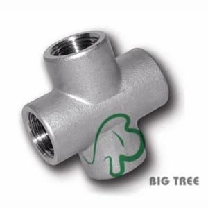 Stainless Steel 316 Cross Pipe Fitting BSPP