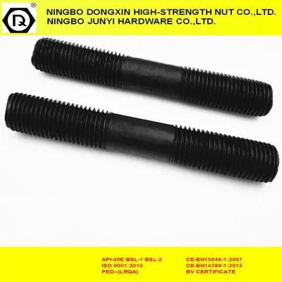 Black Fasteners Double End Studs ASTM A320 L7m