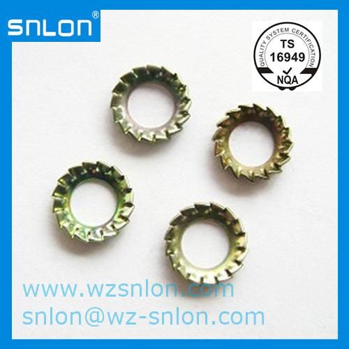 External Teeth Lock Serrated Washer