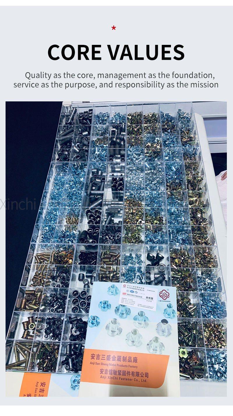 Cold Heading Galvanized Rivet Nut Furniture Connecting Nut Explosion Nut Hardware Fastener