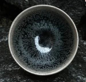 Unique Tenmoku Tea Cup