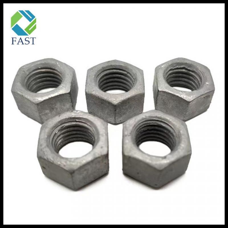 DIN934 HDG Hot DIP Galvanized Heavy Hex Nut