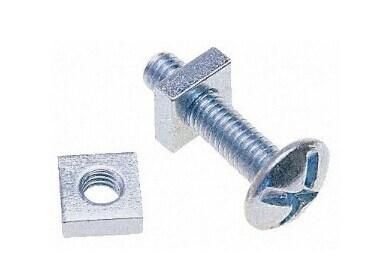 China Factory Supply Good Quality Galvanized Roofing Bolt with Square Nut Zinc Plated