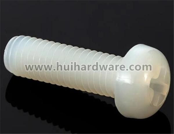 Nylon Round Pan Head Screw, Cross Nylon Pan Head Screw, Nylon Pan Head Screw