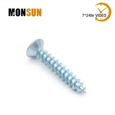 GB846 M3 M4 M5 M6 Zinc Plated Phillips Self Tapping Screws