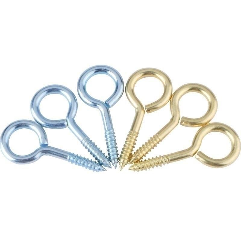 Carbon Steel Zinc Plated Eye Wooden Thread Self Tapping Screw