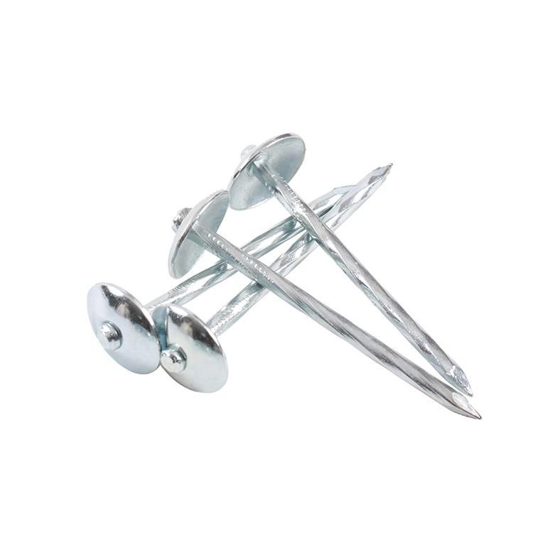 Low Price Professional Made Roofing Nails Umbrella Head Umbrella Nail