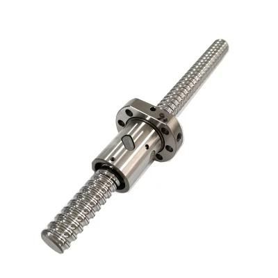 Rolled Grade C7 Sfu 2005 Ball Screw with Flange Single Ball Nut for CNC Machine