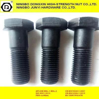 12.9 Hex Head Bolt Black Fastener Full Thread DIN933