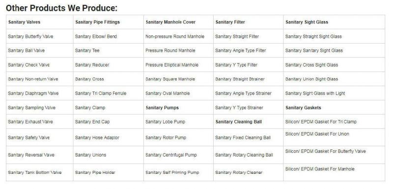 Professional Sanitary Stainless Steel Pipe Holder with Male Connector