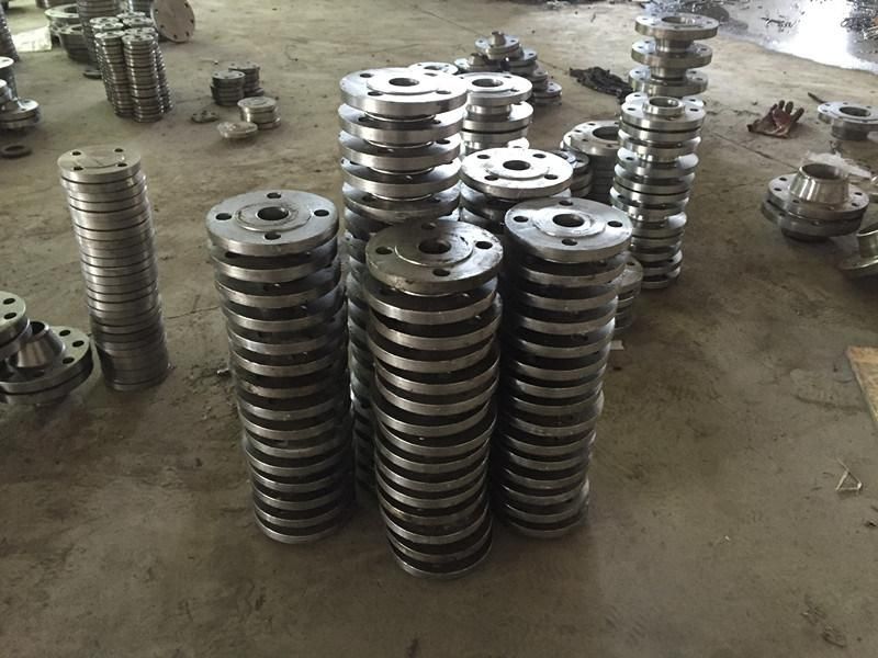 ANSI/DIN/En A105 Carbon Steel Stainless Steel Forged Pipe Flange Steel Flange