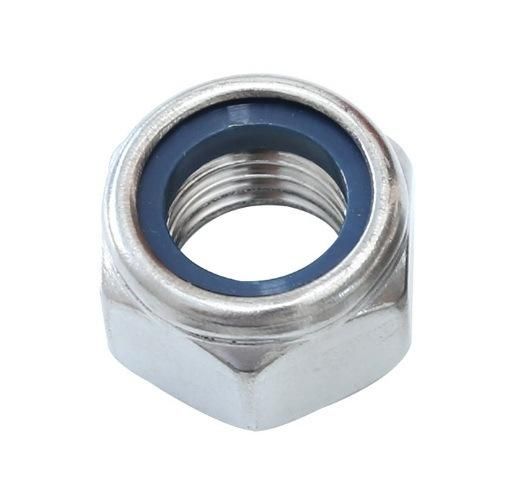 Inox DIN985 Nylon Insert Lock Nut, Self Locking Nut