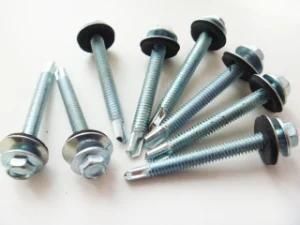 Hex Head Self-Drilling Screw with Washer Roof Screw Drill Screw