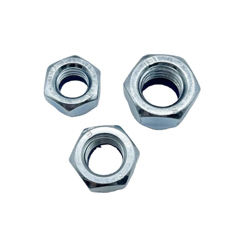 Steel Lock Hexagonal Nut with Nylon Insert (DIN985)