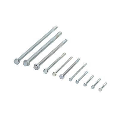 DIN6921 Flange Bolts Carbon Steel Specialty Bolts Black Zinc Chrome Dacromet