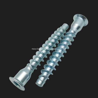 Centerline M5.0 X 40mm Flat Head Pozi Drive Confirmat Screws Zinc