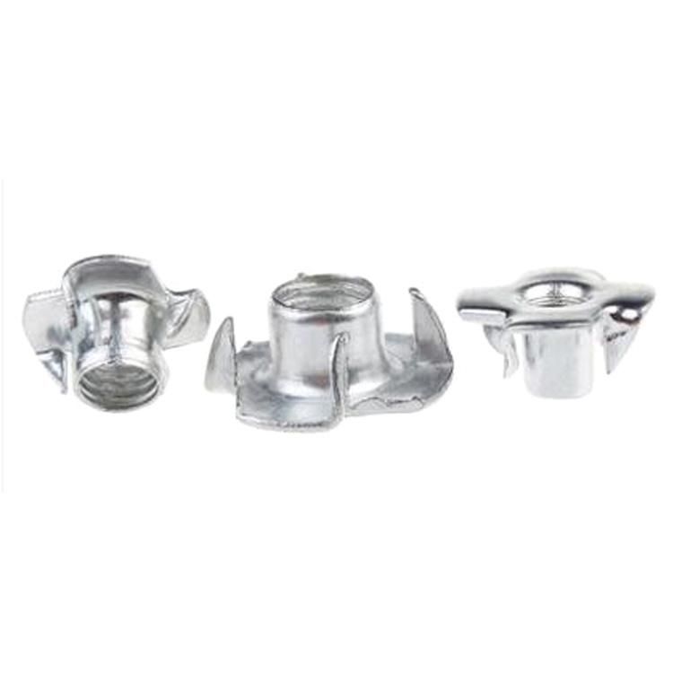 T Nuts 5/16, 4 Prong T Nuts