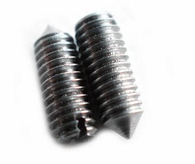 Precise and High Quality Stainless Steel Hexagon Socket Set Screws DIN913 DIN914 DIN916