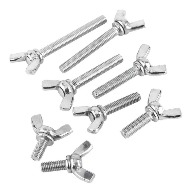 M5 M6 Plastic Nylon PA66 Butterfly Wing Bolts Screws