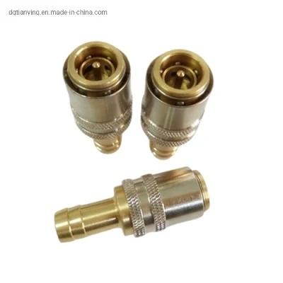 Hasco Brass Hose Connector with Shut off Valve