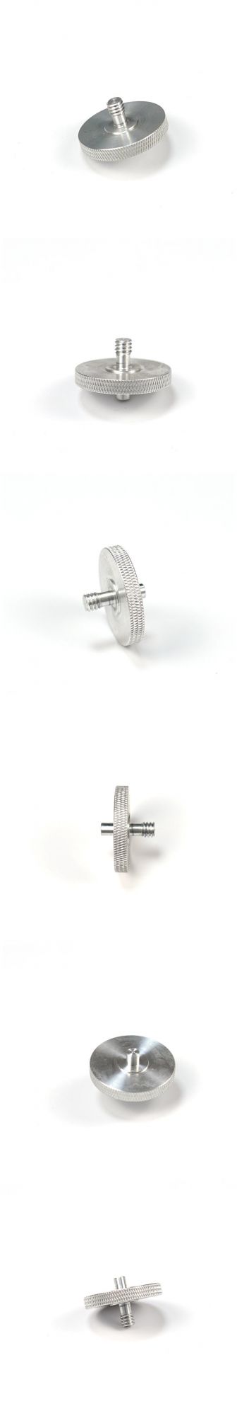 Customized 304 Stainless Steel Octagon Flat Round Knurled Thumb Screw