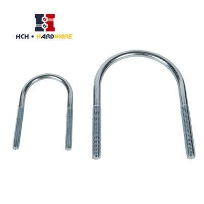 Zinc Plated 307A Square/Round Bent U-Bolt