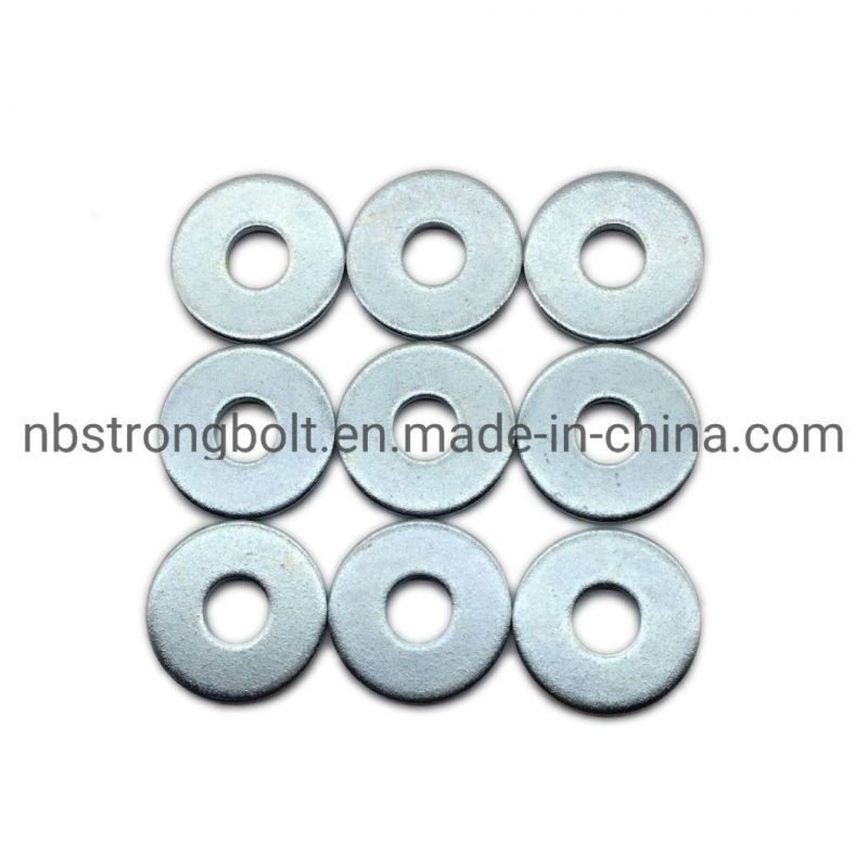 DIN9021 Larg Size Flat Washer Carnbon Steel with Zinc Plated Cr 3+ M12