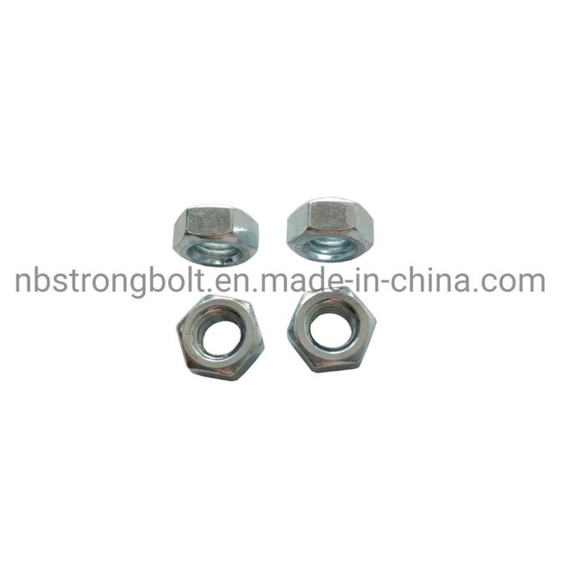 DIN439 Hexagon Thin Nut Class 8 with Zinc Plated Cr3+ M12