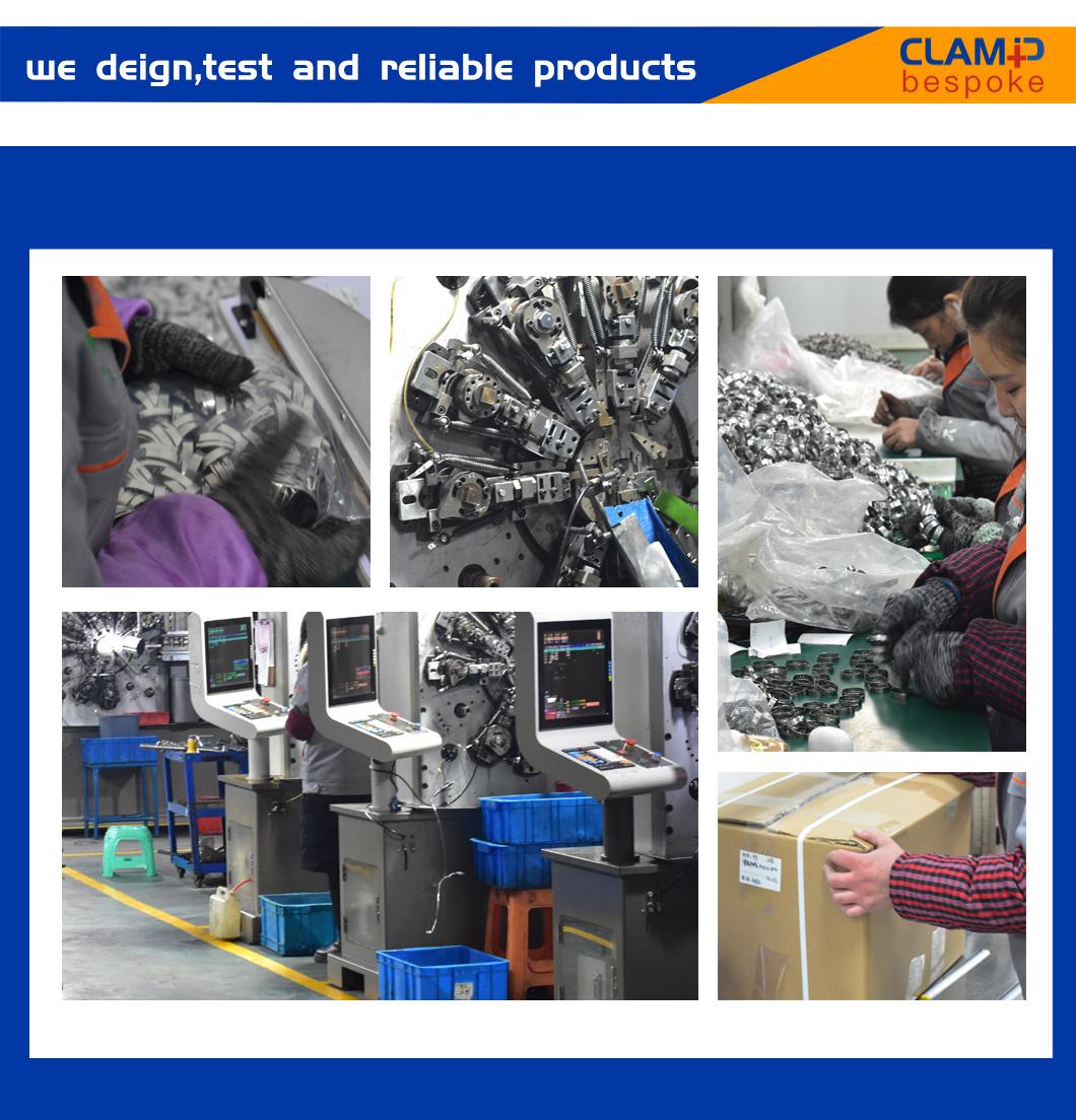 Rubber Lined EPDM Stainless Steel 9mm 12mm 15mm 20mm Band Width U Type P Type Hose Clamp