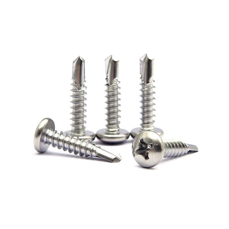 Steel Square Pan Head Self-Drilling Screw with Zinc Plating